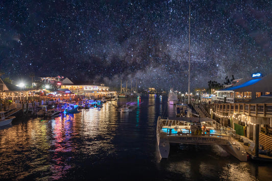 Shem Creek, Charleston at Night