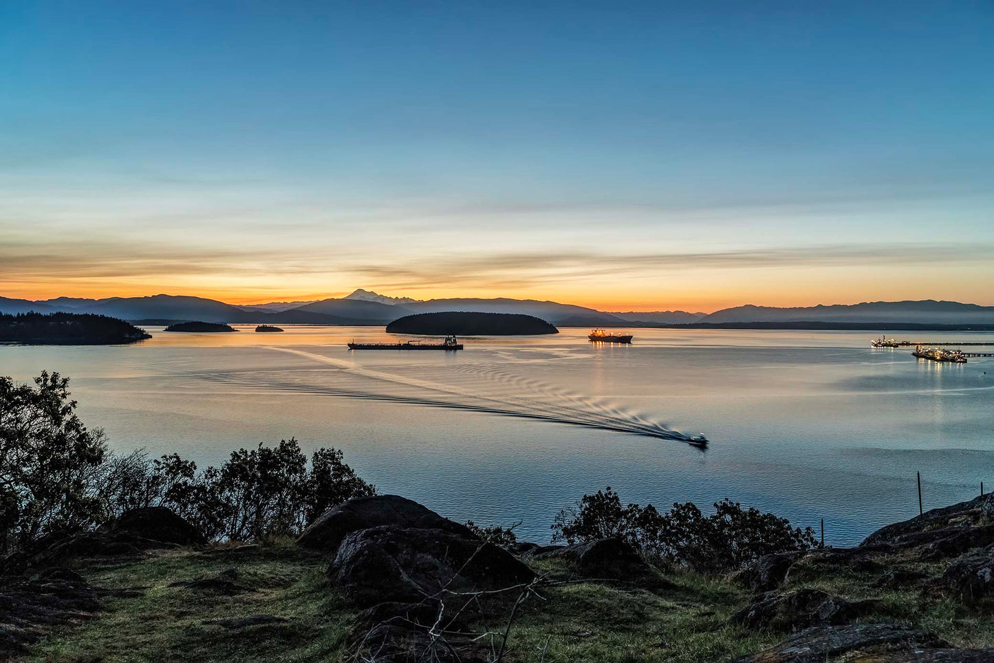 Sunrise from Cap Sante