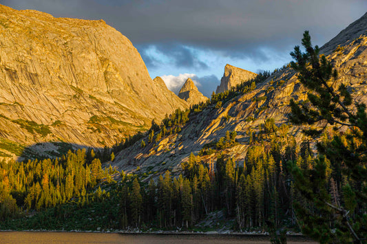 Haystack Mtn from Deep Lake, Wind River Range, Wyoming