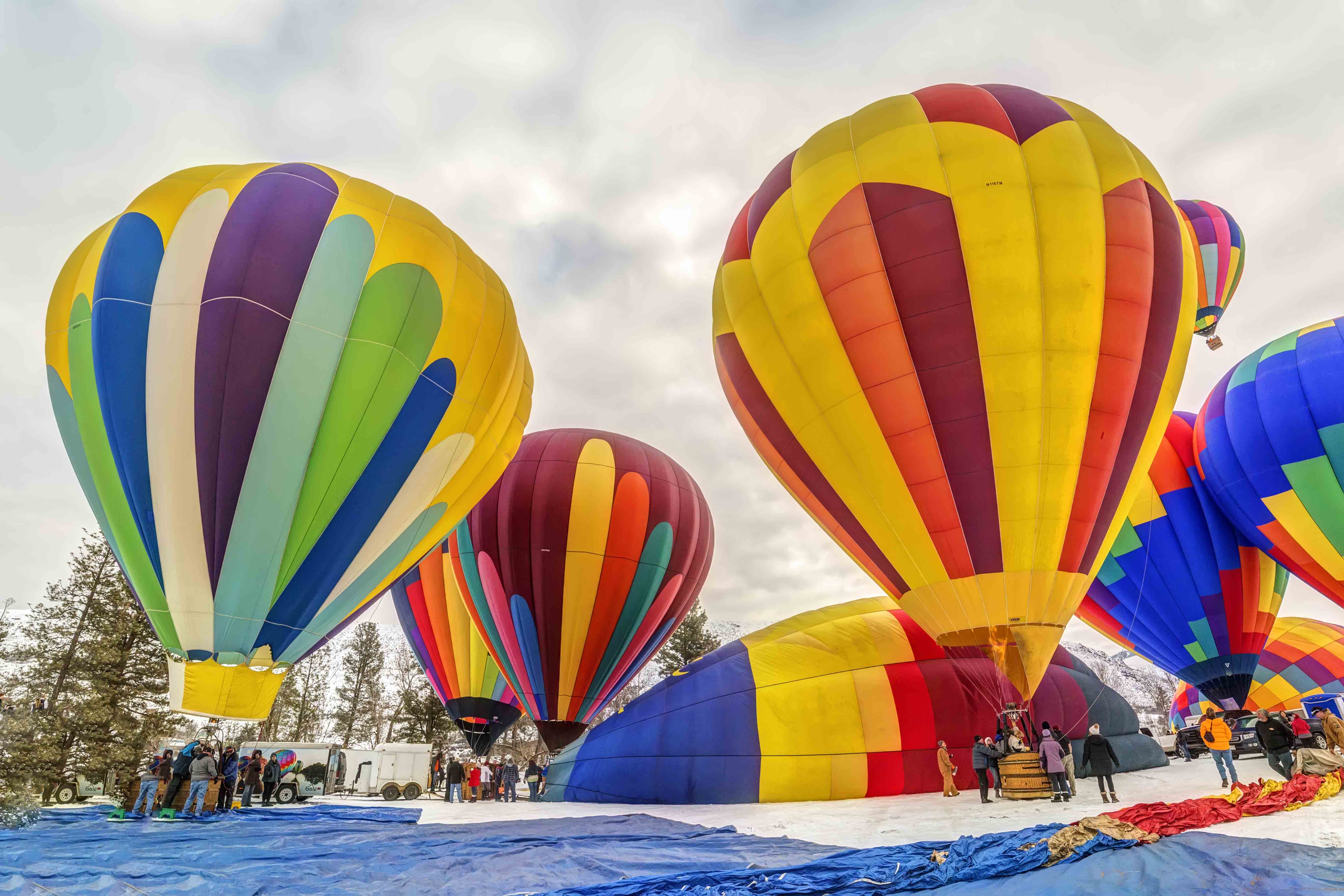 Winthrop Balloon Festival 2 March 2018 - Andy Porter Images