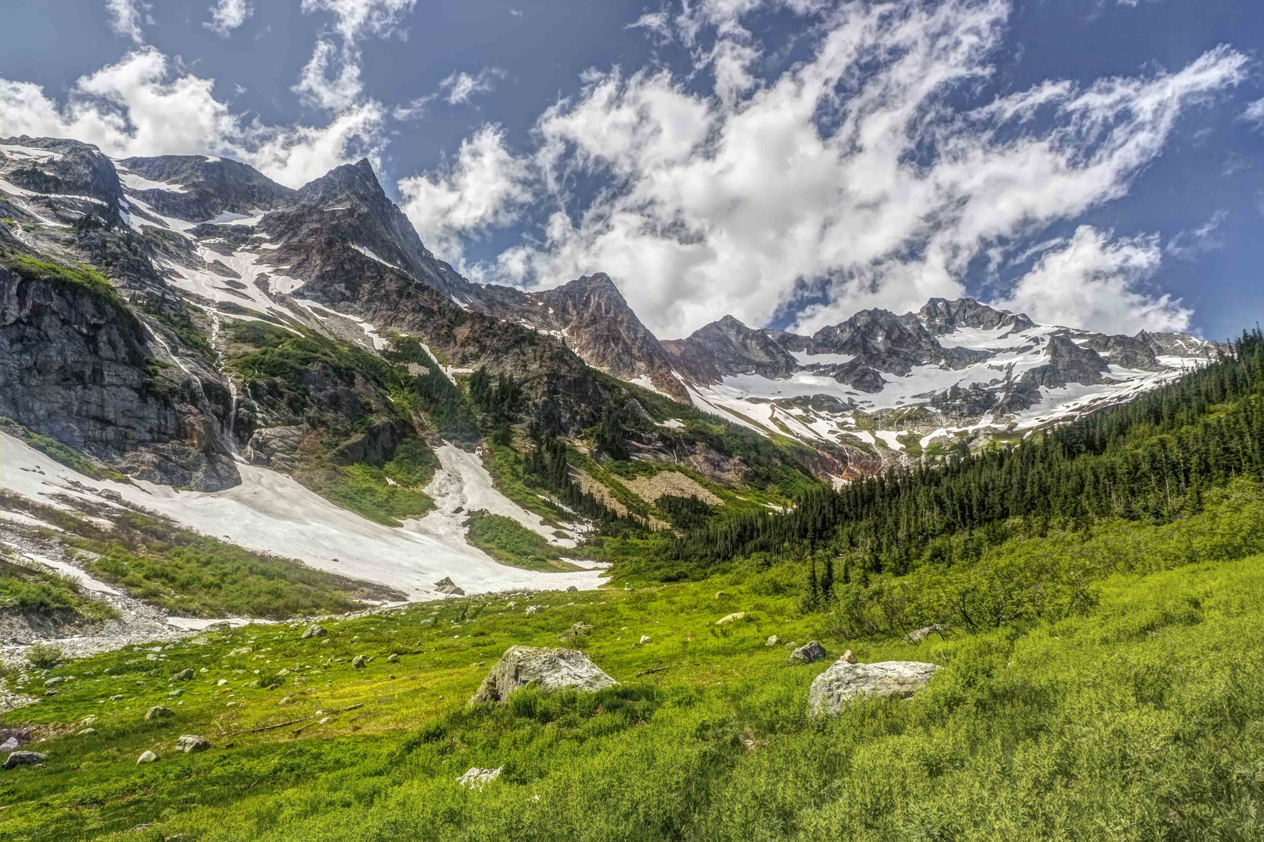 North Fork Meadows, North Cascades National park - Andy Porter Images