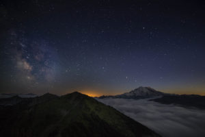 Mount Rainier from Crystal Mountain Ski Resort